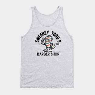 Sweeney Todd, vintage Barber, Est 1846 Tank Top